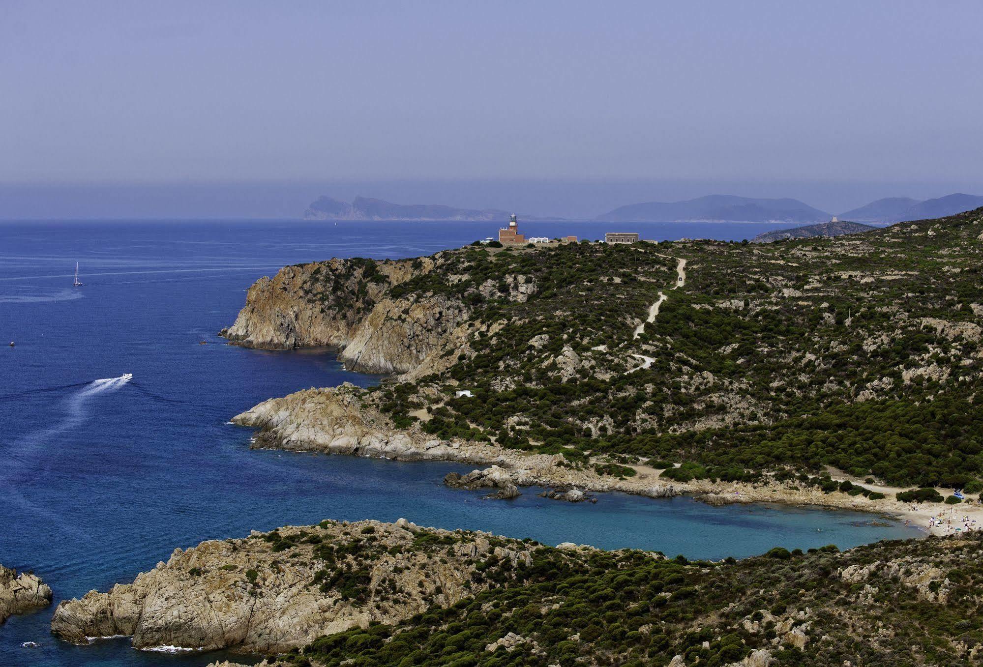Faro Capo Spartivento Chia Exteriör bild